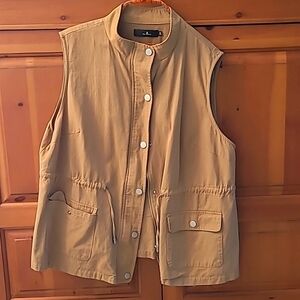 2X Tan Utility Vest